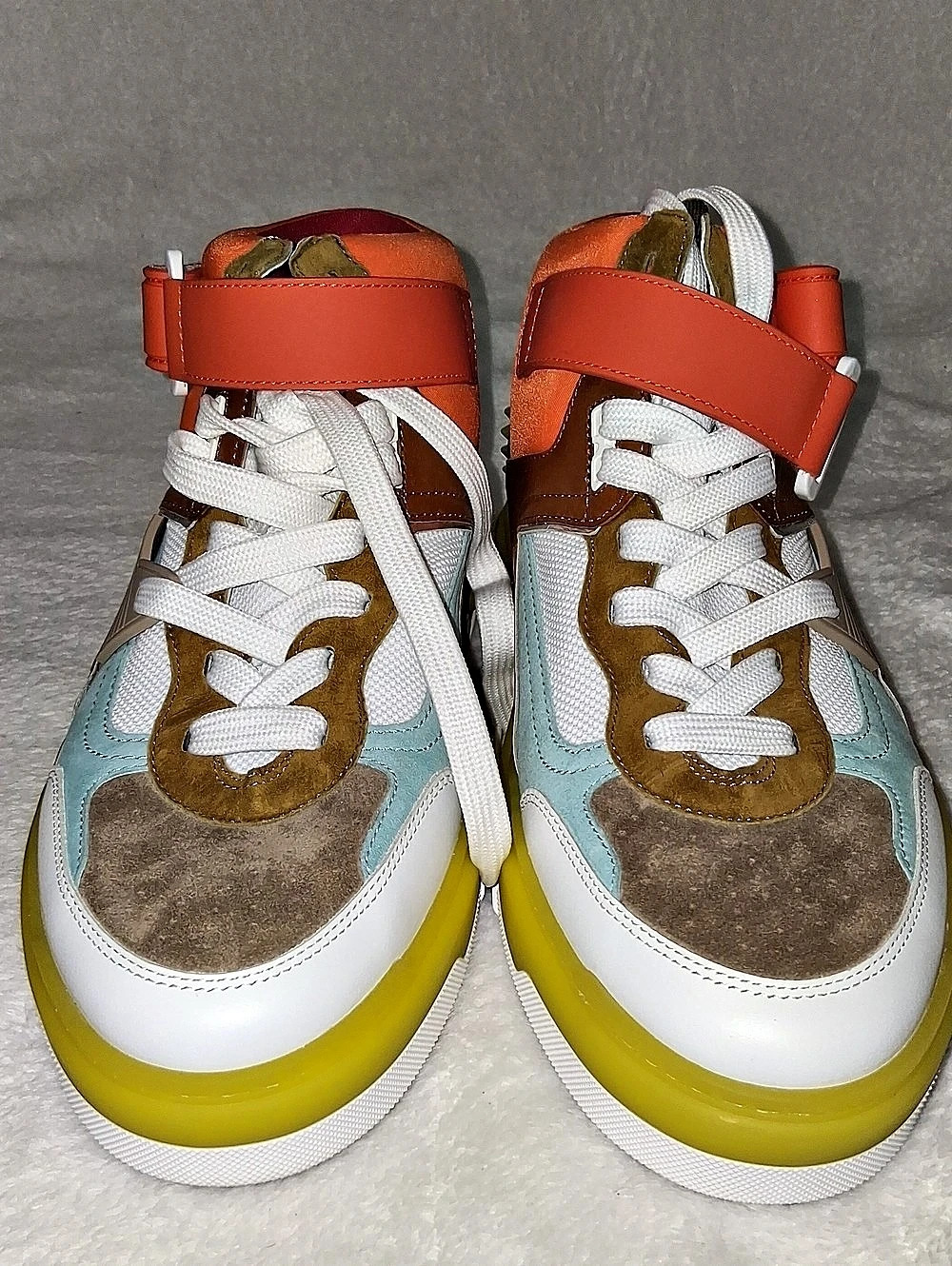 Christian Louboutin Louis Orlato Spikes High-Top Sneakers EU 43 Like New